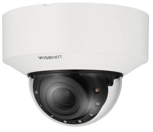 Hanwha XNVC8083R 6MP AI IR Vandal Dome Camera