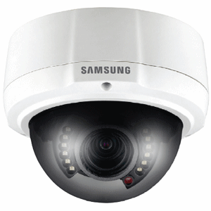 Samsung Techwin SCV-3120 High-Resolution Vandal Dome Camera for Outdoor Security