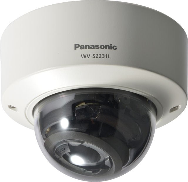 Panasonic WVS2231L Super Dynamic Full HD Vandal Resistant Dome Network Camera