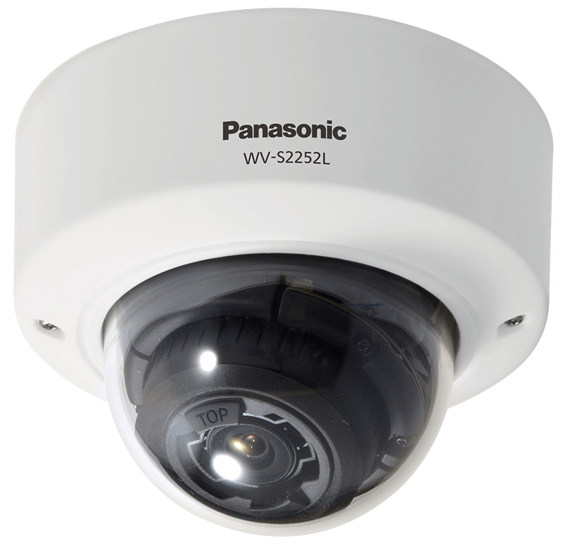 Panasonic WVS2252L 5MP Vandal Resistant Indoor Dome Network Camera