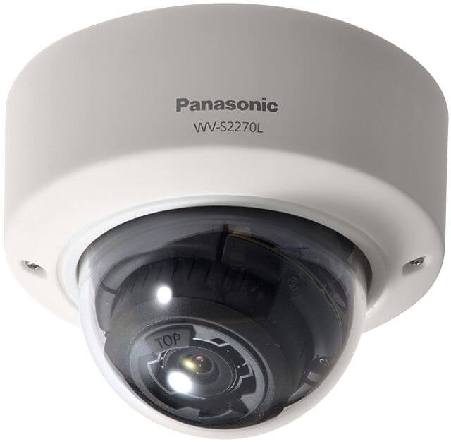 Panasonic WVS2270L 4K (3,840 x 2,160) iA H.265 Network Camera