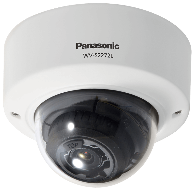 Panasonic / I-Pro WVS2272L 4K Vandal Resistant Indoor Dome Network Camera