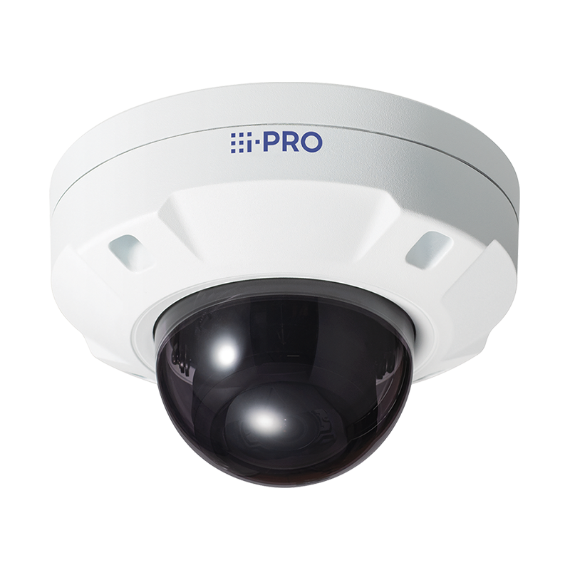 I-Pro WVS2536LGA 2MP(1080p) IR Outdoor Vandal Dome Network Camera with AI Engine 