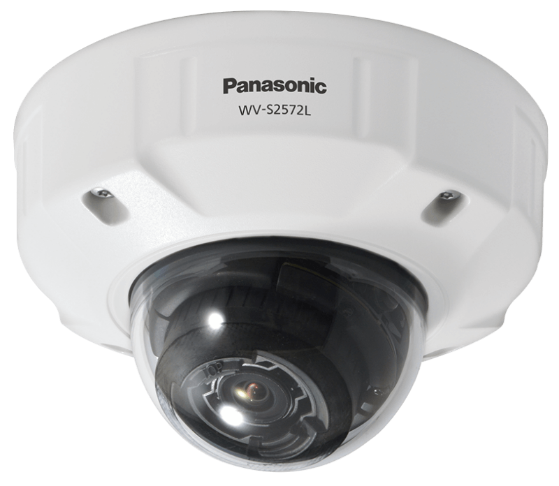 Panasonic / I-Pro WVS2572L 4K Vandal Resistant Outdoor Dome Network Camera