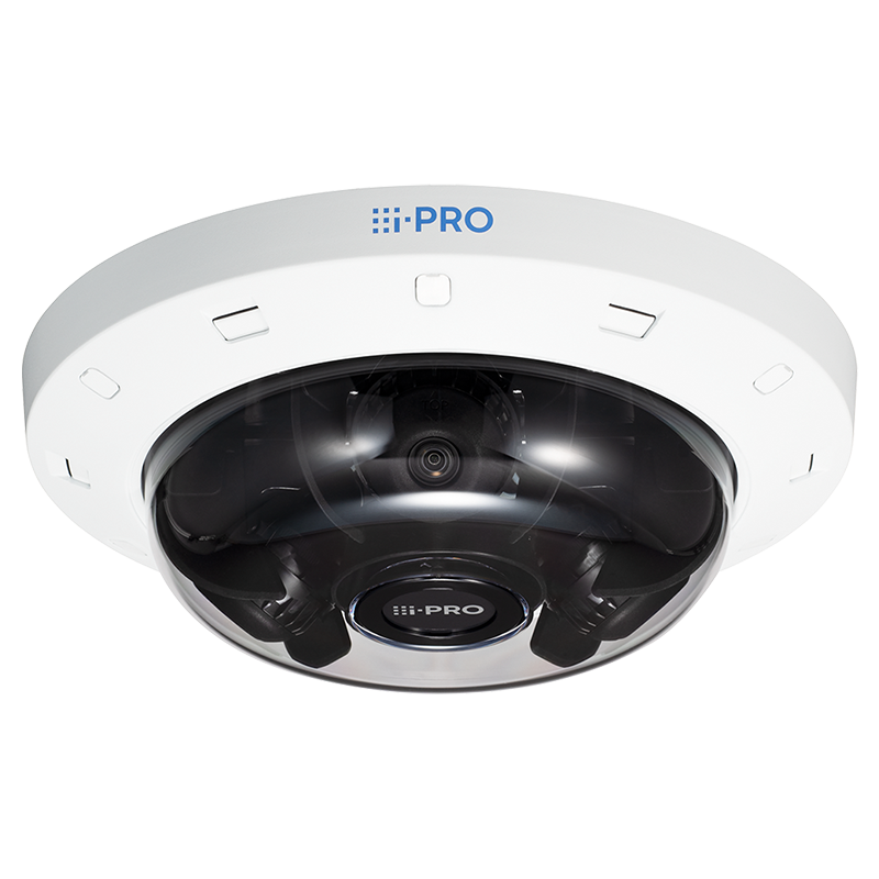 I-Pro WVS8543 3x4MP(12MP) Outdoor Multi-Sensor Network Camera with AI Engine