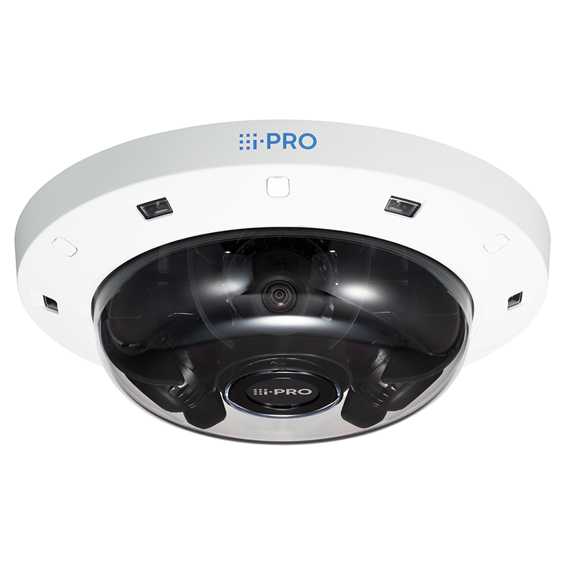 I-Pro WVS8543L 3x4MP(12MP) Outdoor Multi-Sensor Network Camera with AI Engine