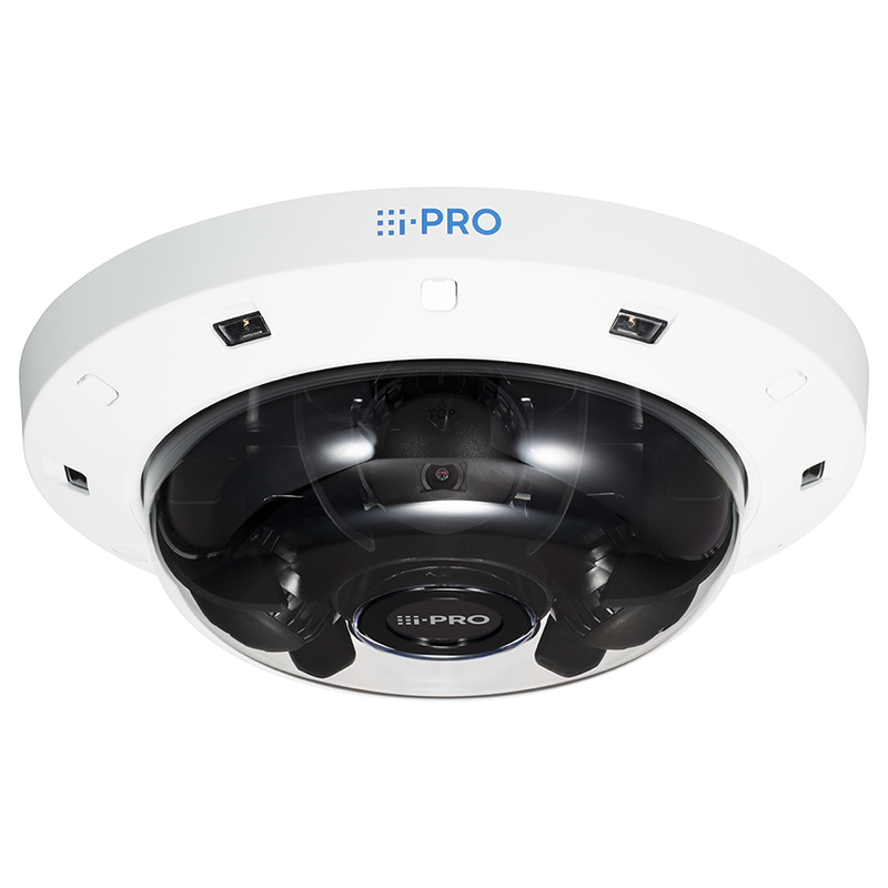 I-Pro WVS8563L 3x6MP(19MP) Outdoor Multi-Sensor Network Camera with AI Engine