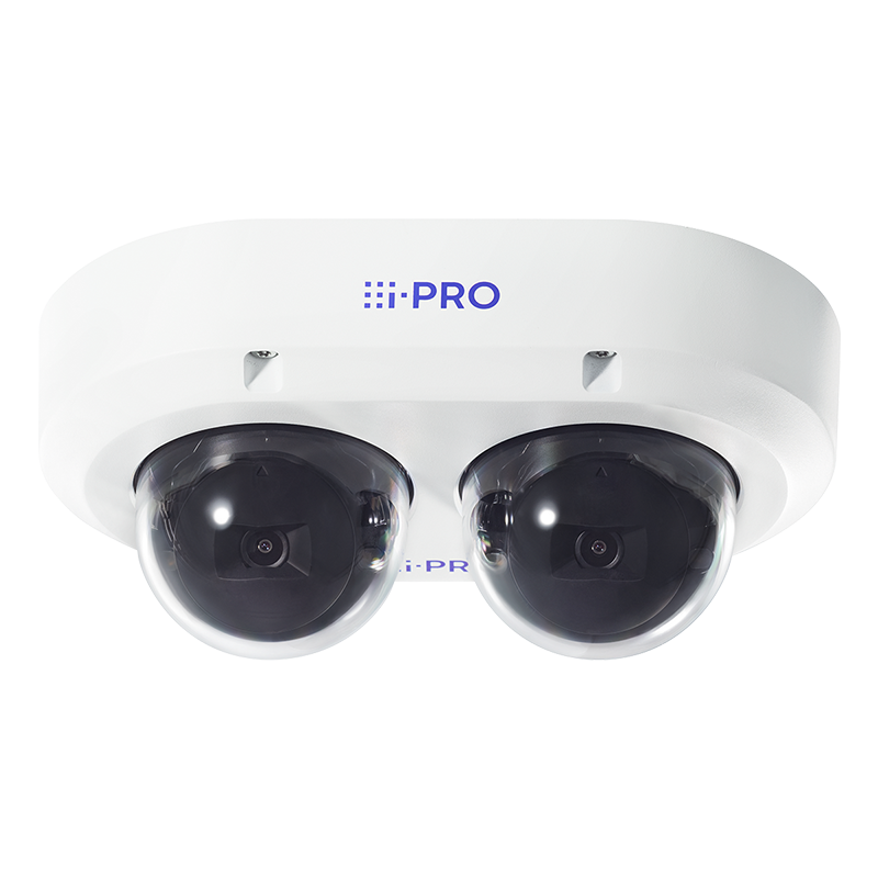 I-Pro WVS85702F3L  2 x 4K IR Outdoor Multi-directional Network Camera with AI Engine