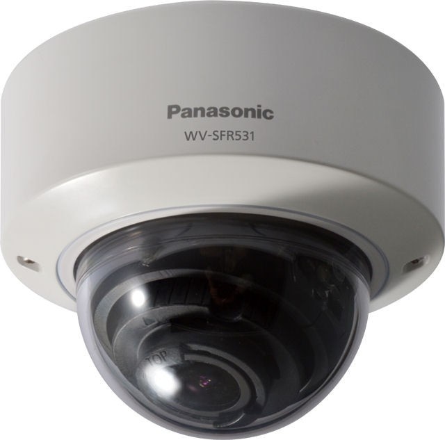 Panasonic WVSFR531 Super Dynamic Full HD Vandal Resistant Dome IP Camera