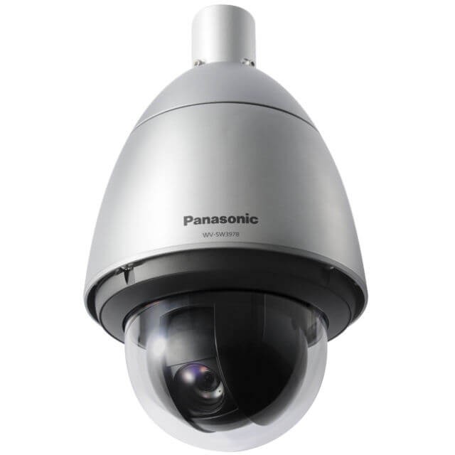 Panasonic WVSW397B HD PTZ Dome Network Camera