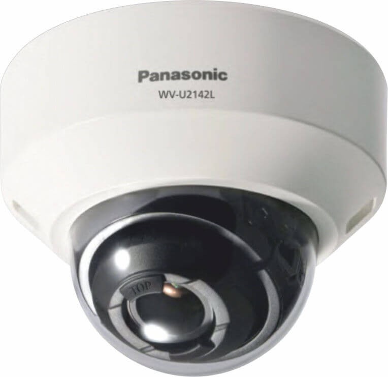 Panasonic WVU2142L 4-megapixel iA (Intelligent Auto) H.265 Network Dome Camera