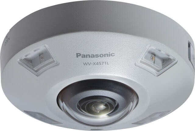 Panasonic WVX4571L iA H.265 360-degree Vandal Resistant Outdoor Network Dome Camera