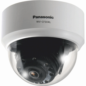 Panasonic WVCF304LE IR LED Day/Night Fixed Dome Camera