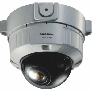 Panasonic WVCW364E Vandal Resistant Fixed Dome Camera