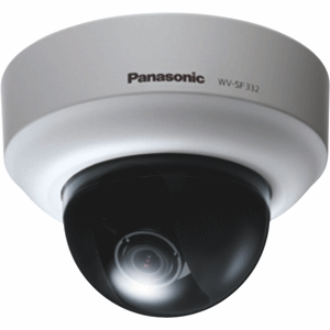 Panasonic WV-SF332 Fixed Dome  Indoor/Outdoor Network Security Cameras 