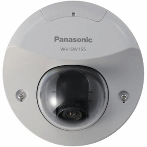 Panasonic WVSW155M Compact IP External VR Dome Camera