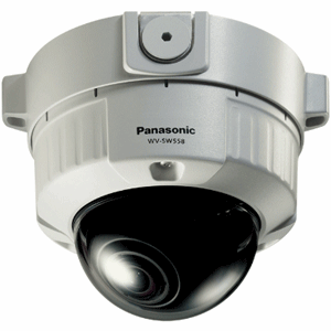 Panasonic WVSW558E Super Dynamic Full HD Dome Network Camera