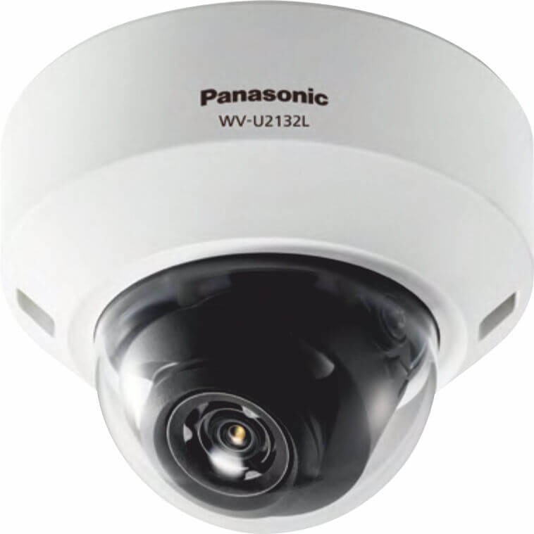Panasonic WVU2132L iA (Intelligent Auto) H.265 Network Dome Camera