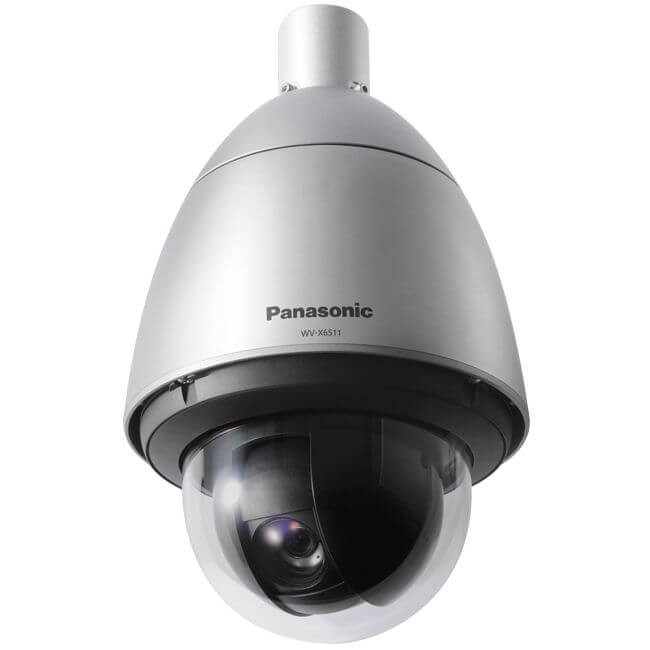 Panasonic WVX6511N 40x Intelligent Zoom Stabilization iA PTZ Network Dome Camera