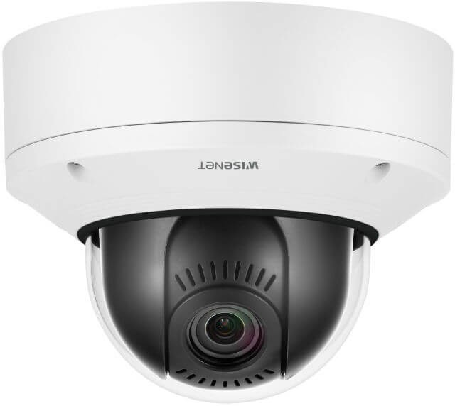 Samsung / Hanwha XNV8081Z 5 Megapixel H.265 Vandal-Resistant Network Dome Camera