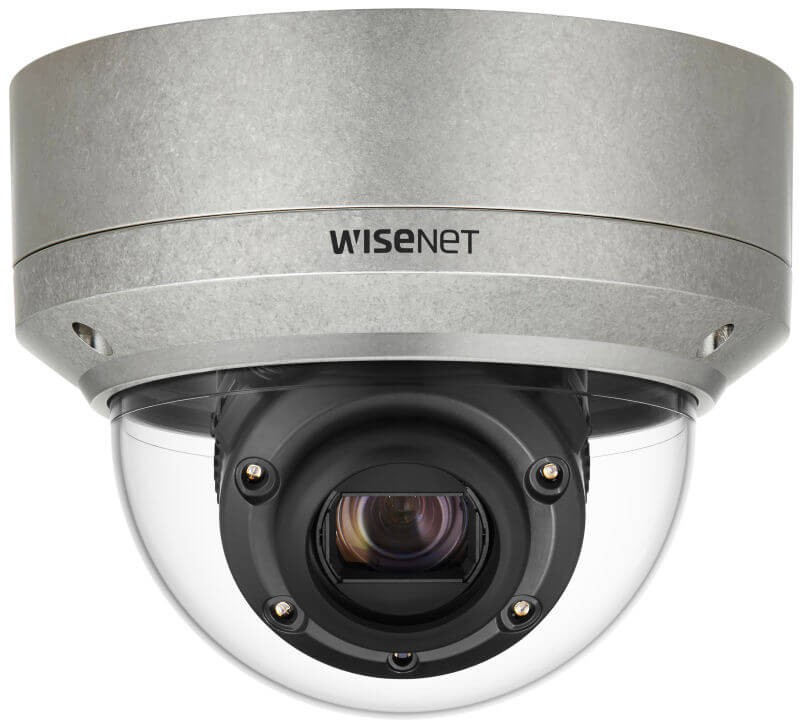 Samsung / Hanwha XNV6120RS 2 Megapixel Stainless Vandal-Resistant Network IR Dome Camera