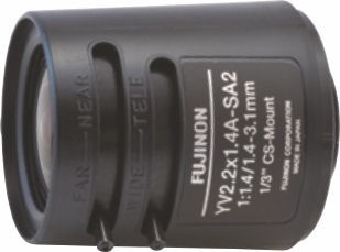 Fujinon YV2.2x1.4A-SA2L 1/3" Vari-Focal DC auto iris Lens