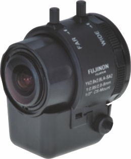 Fujinon YV2.7x2.9LR4D-SA2 1/3" Vari-Focal. Day/Night DC auto Iris Lens