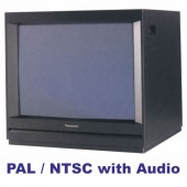 Panasonic TCM21 21" Colour Metal Cased Monitor PAL/NTSC with Audio 