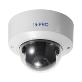 I-Pro WVS22500V3LG 5MP Vandal Resistant Indoor Dome Network Camera, Smoke Dome