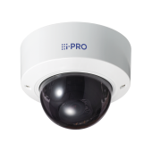 I-Pro WVS22700V2LG 4K Vandal Resistant Indoor Dome Network Camera, Smoke Dome
