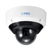 I-Pro WVX86531Z2 4 x 5MP Outdoor Multi-directional + 2MP(1080p) 21x PTZ Network Camera with AI Engine